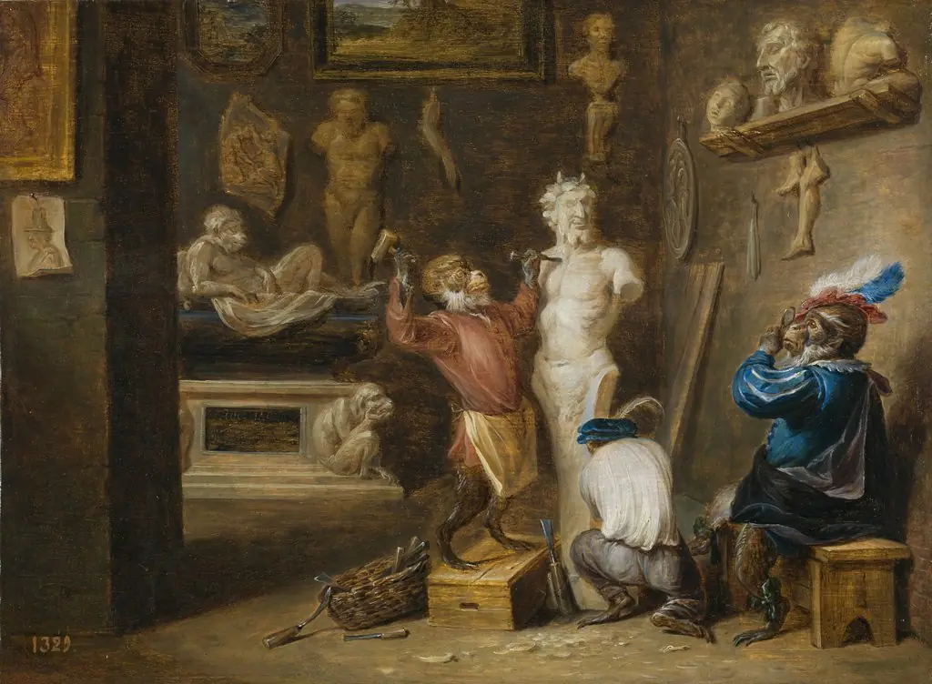 The Monkey Sculptor