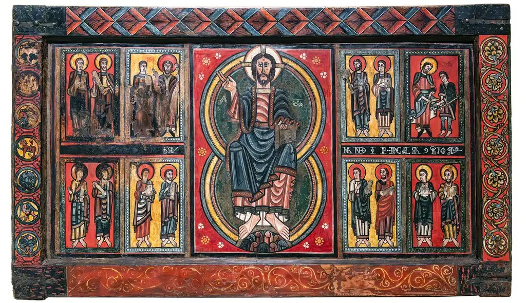 Altar frontal from Ix