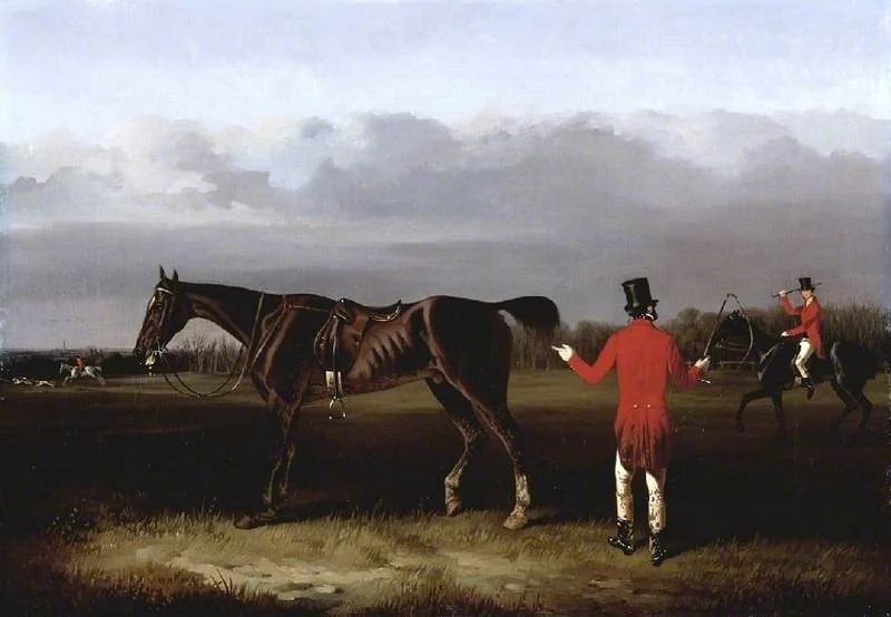 The End of the Day, by John Dalby, oil, 1849