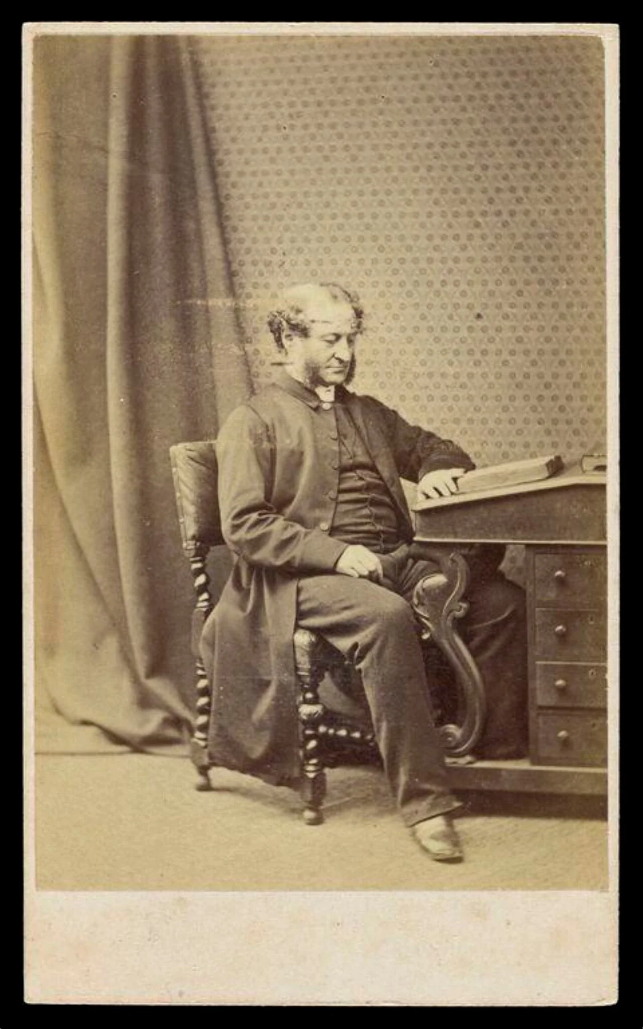 A portrait of a man