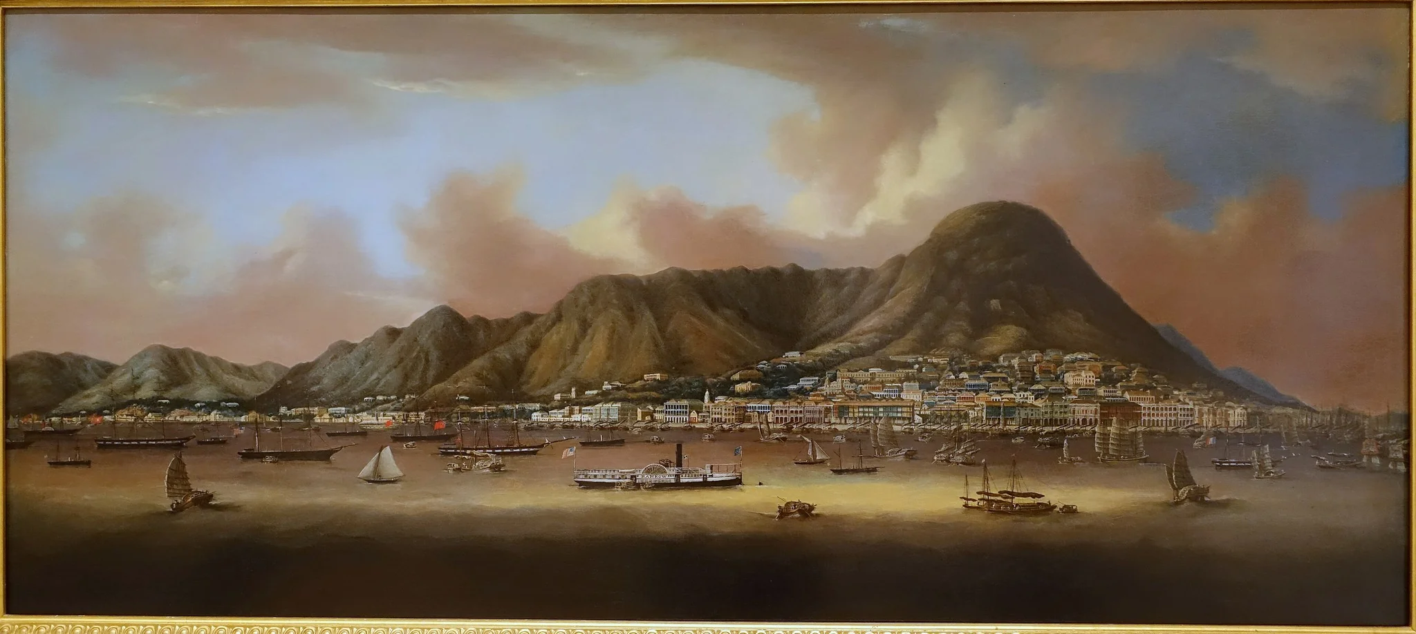 View of the City of Victoria, Hong Kong, by Sunqua