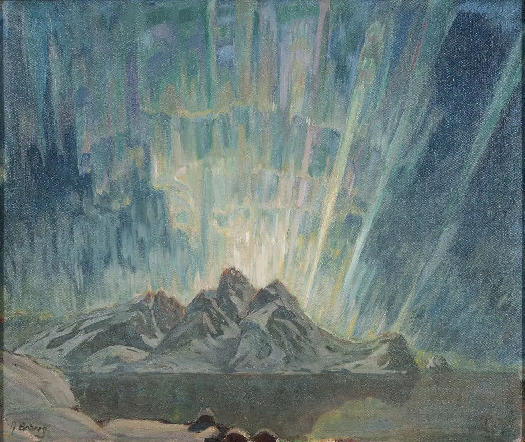 Northern Lights. Study from North Norway