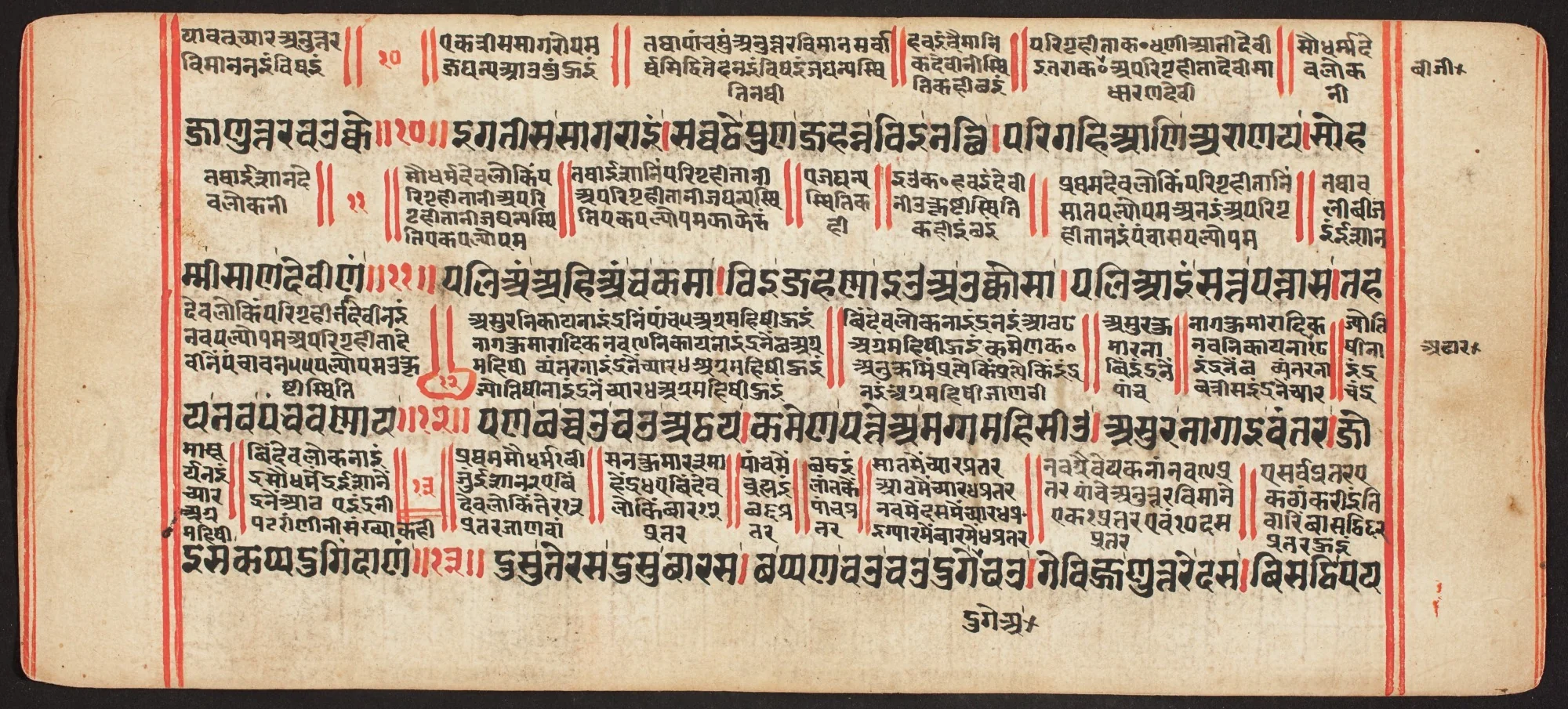 Tantric Manuscript, "Sangrahani Sutra", by Unknown, unspecified