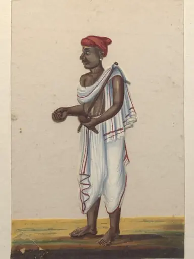 One of seventy-two paintings of occupations.