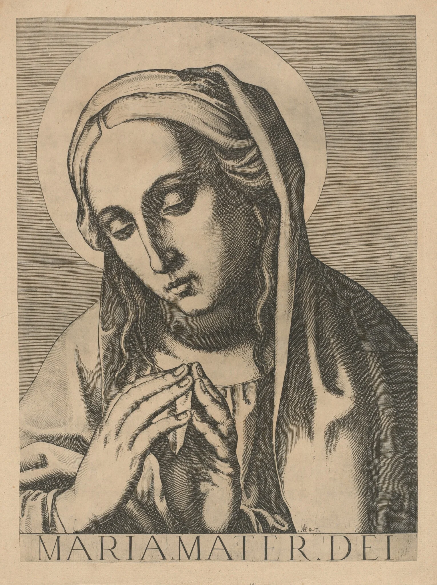 Bust of the Virgin