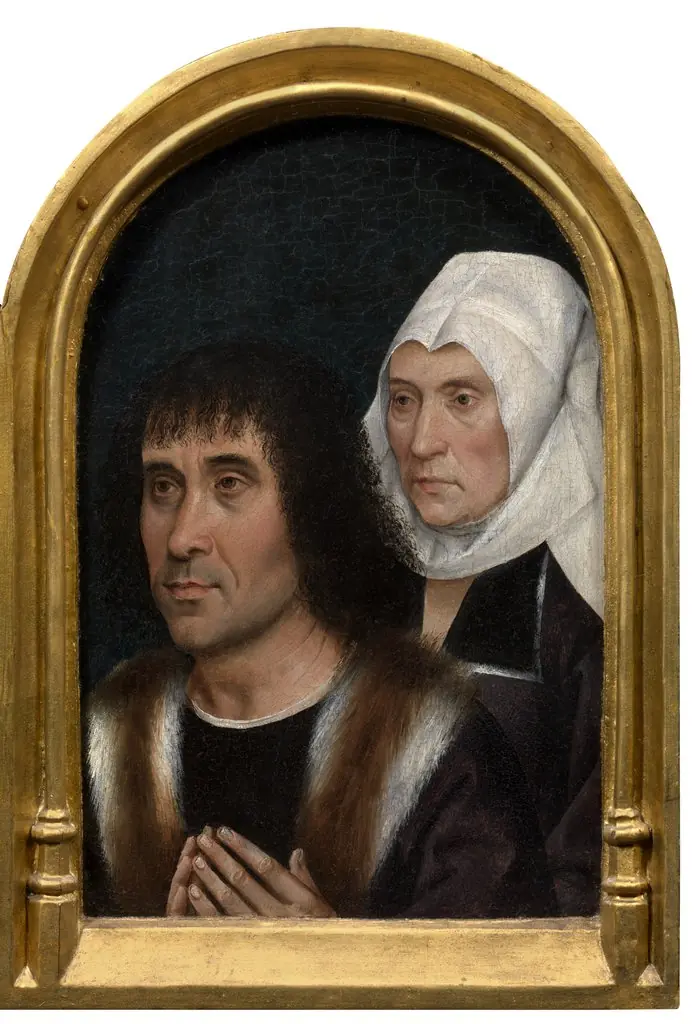 Two donors (interior right wing)