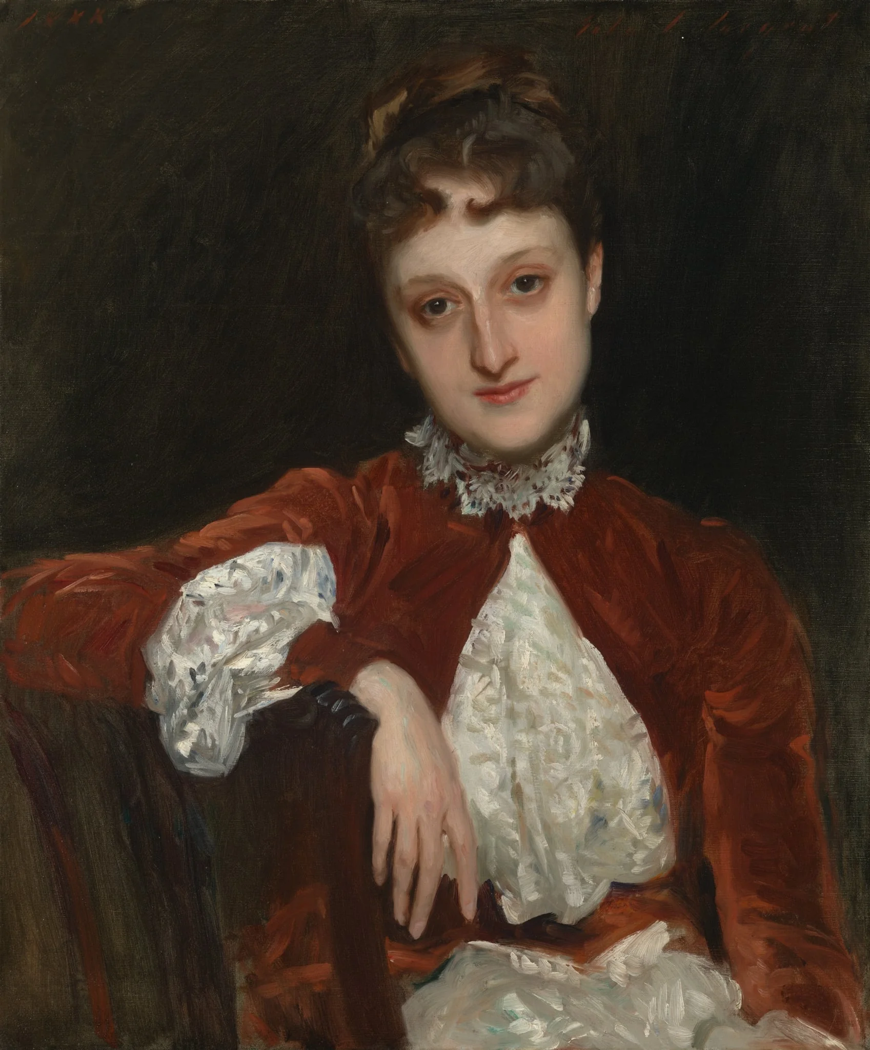 Mrs. Charles Deering (Marion Denison Whipple), by John Singer Sargent, oil, 1888