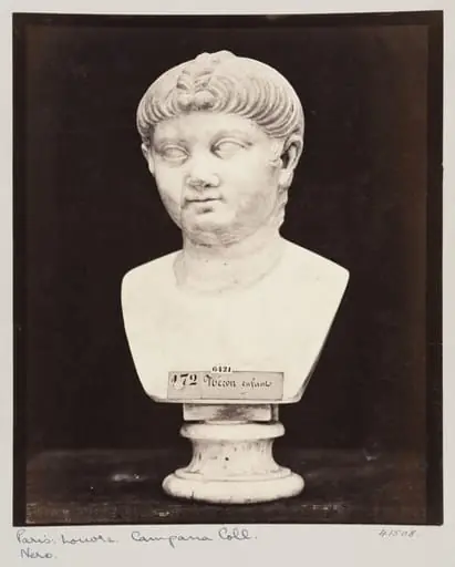 Marble Bust of the Emperor Nero when a child