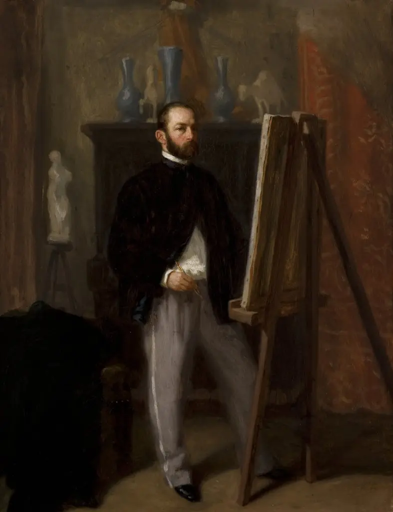 Self-Portrait at the Easel