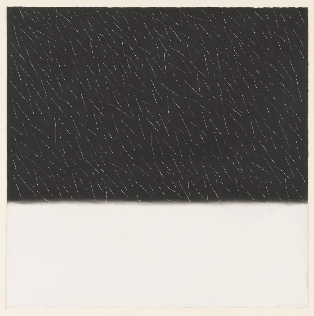 Untitled, by Edda Renouf, pastel, 1977
