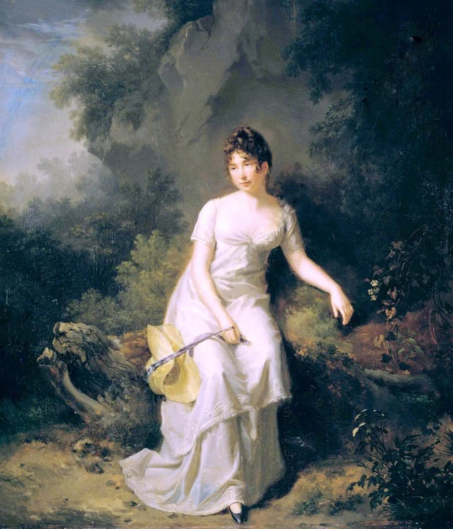 Ekaterina Golovkina (Naryshkina), by Ludwig Guttenbrunn, unspecified, 1800