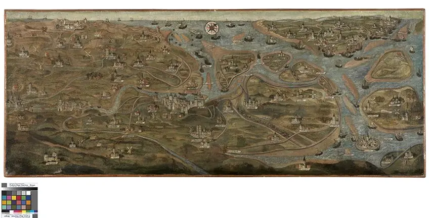 Map of the Zwin Area