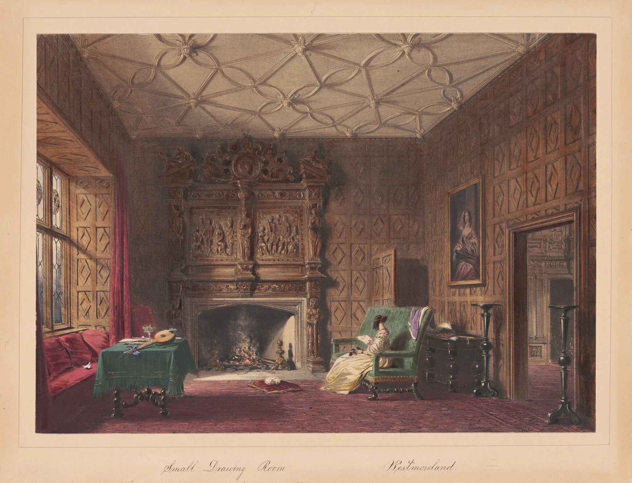 Small Drawing Room, Levens, Westmorland
