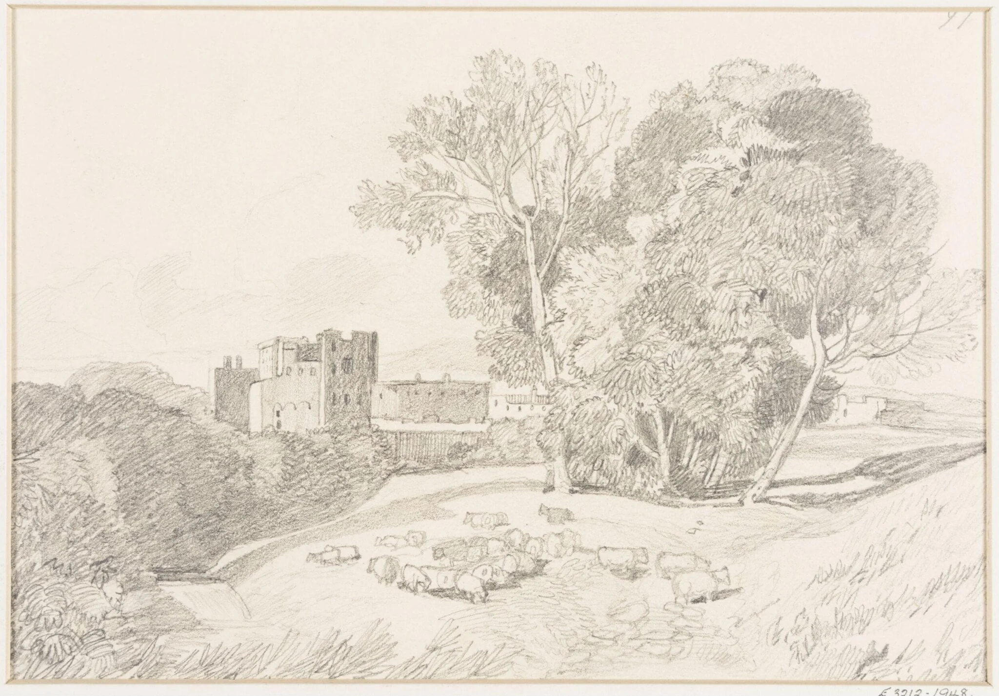 View of a castle