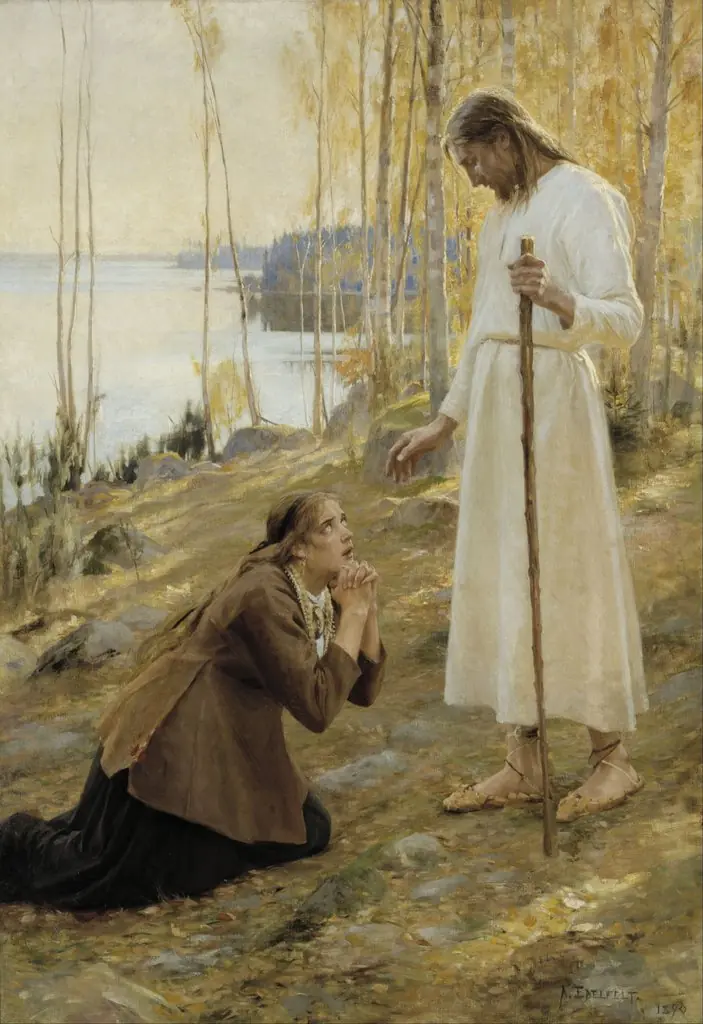 Christ and Mary Magdalene, a Finnish Legend