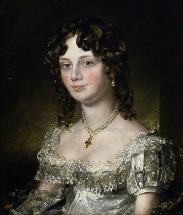 Mrs Mary Fisher, by John Constable, oil, 1816