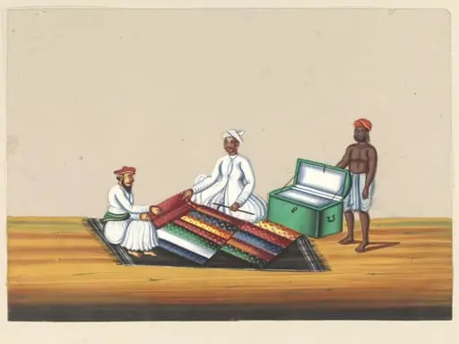 One of eleven paintings of occupations
