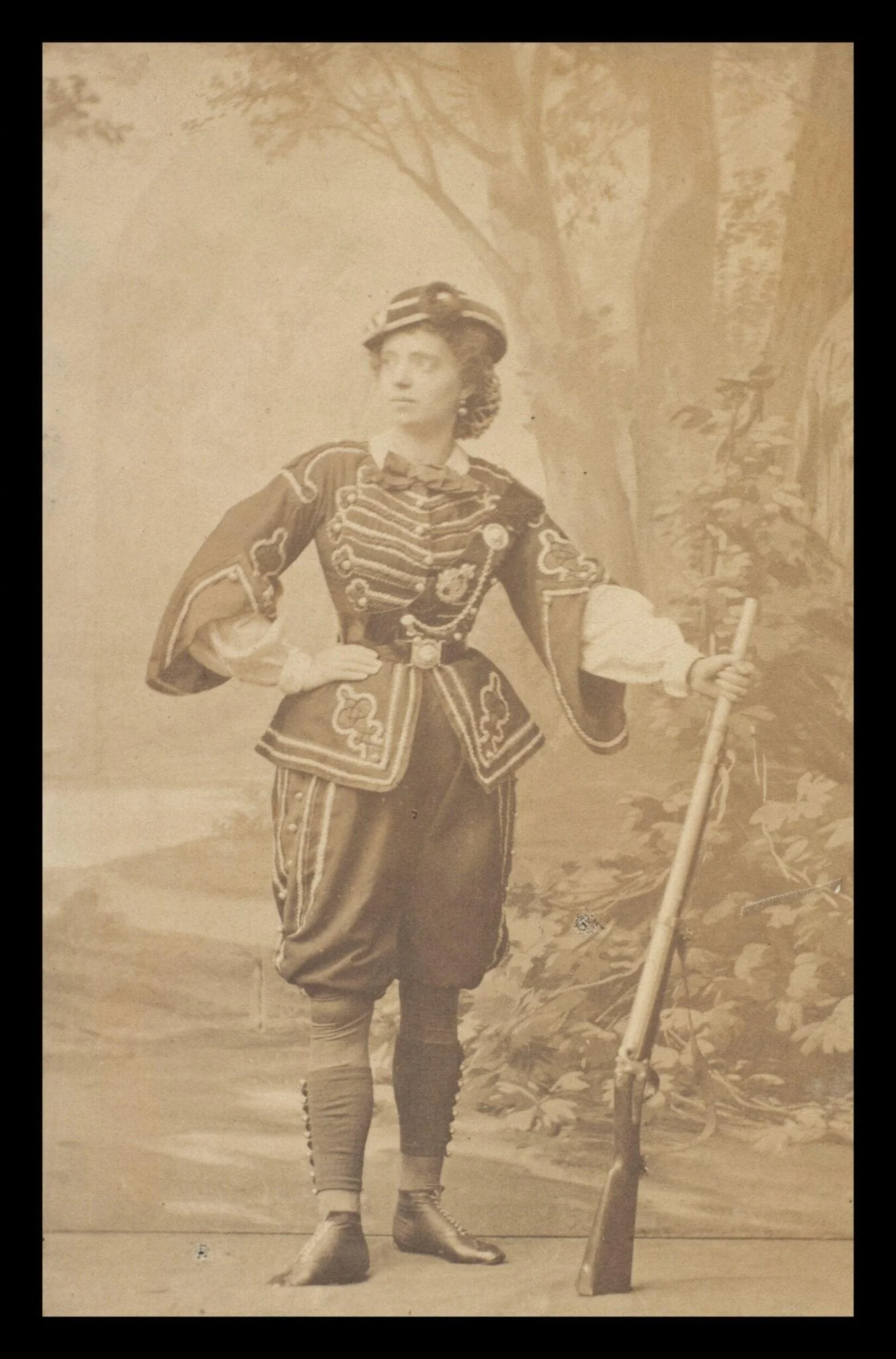 Guy Little Theatrical Photograph, by Petit et Trinquart, photographic, 1850