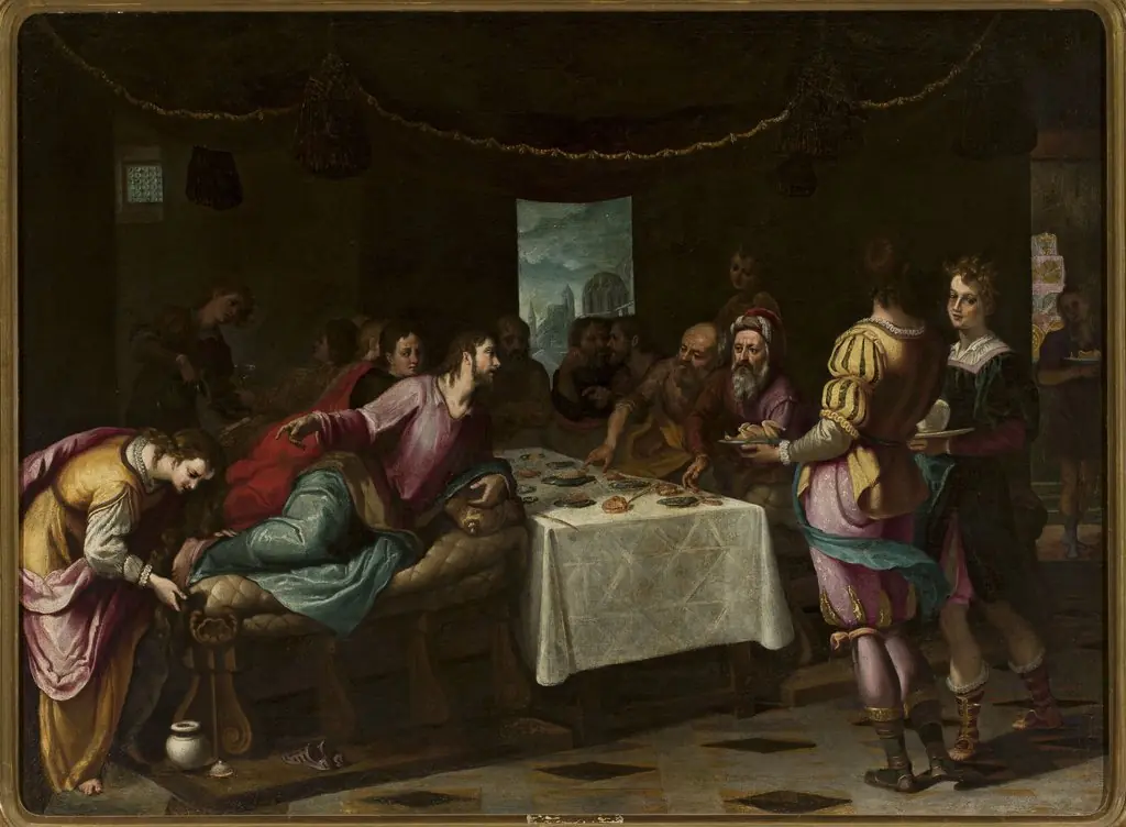 Christ at the house of Simon