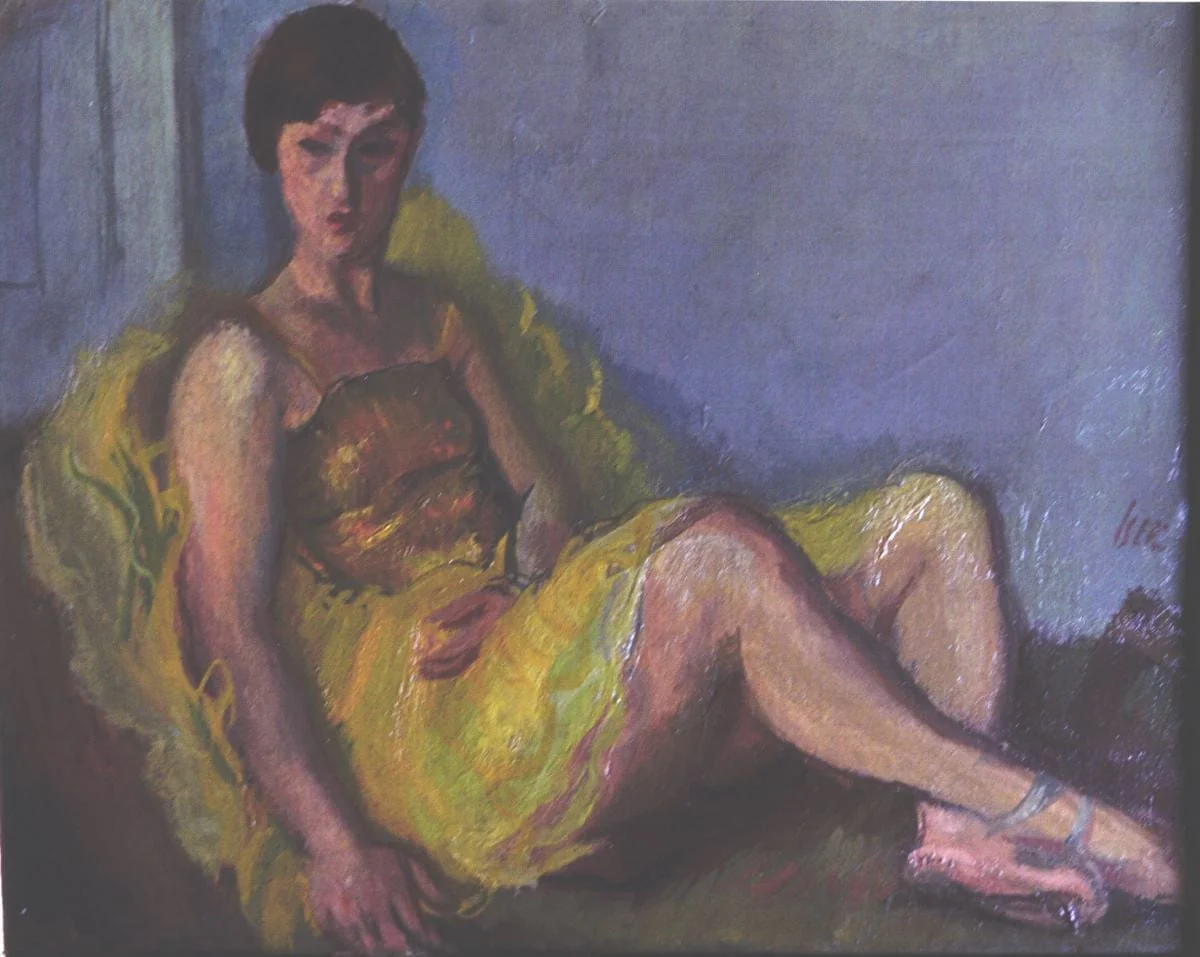 Femeie (Balerină), by Iosif Iser, 1935