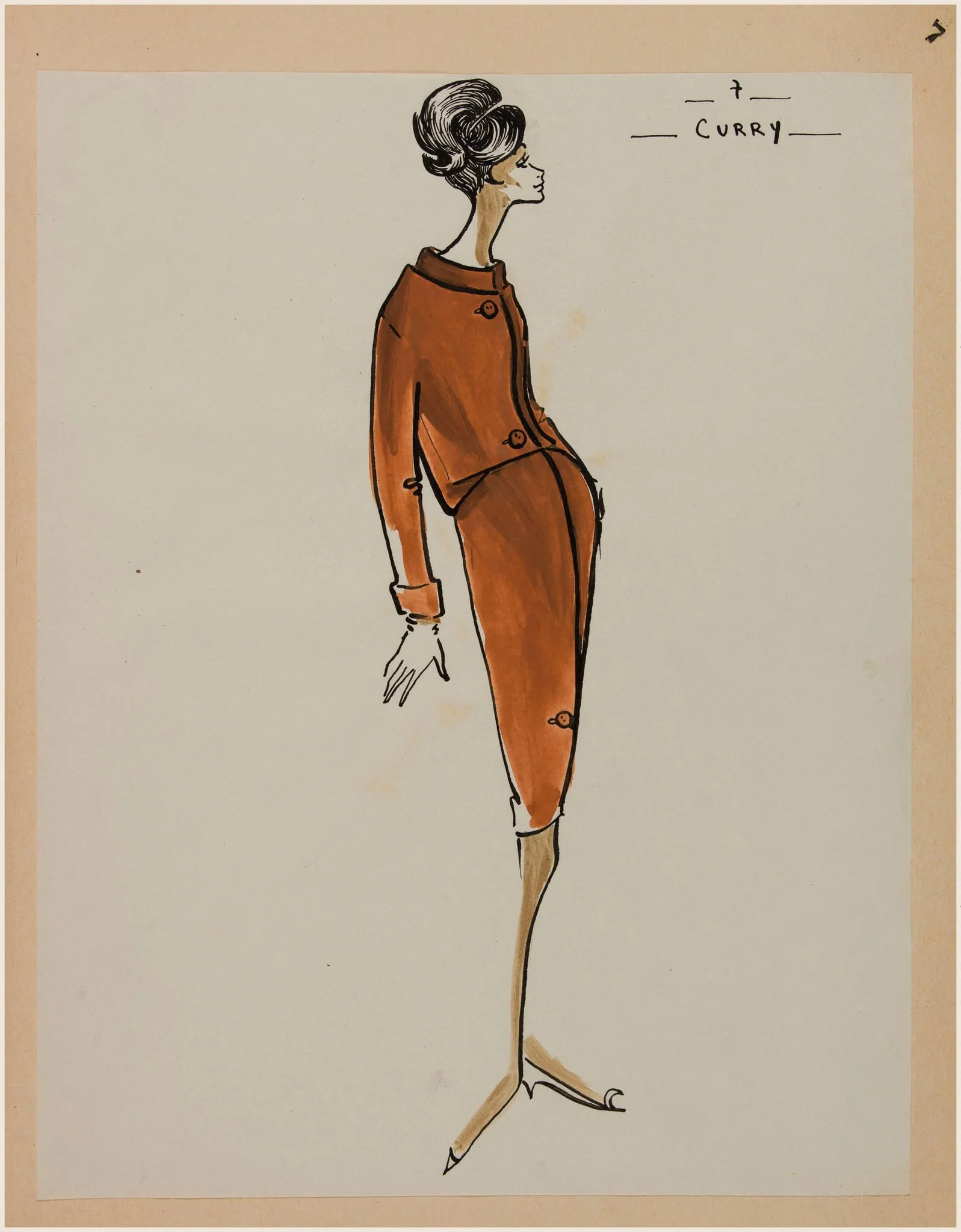 Curry, by Carven, 1958