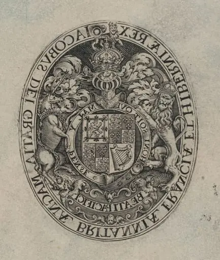 Shield of James I [bottom half]