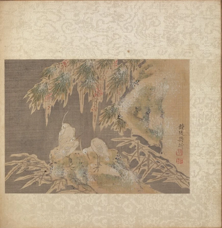 Album of Miscellaneous Subjects, Leaf 10, by Fan Qi, unspecified, 1654