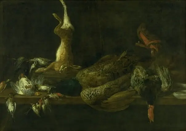 Still Life with Game on a Table
