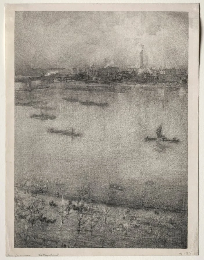 The Thames, by James McNeill Whistler, 1896