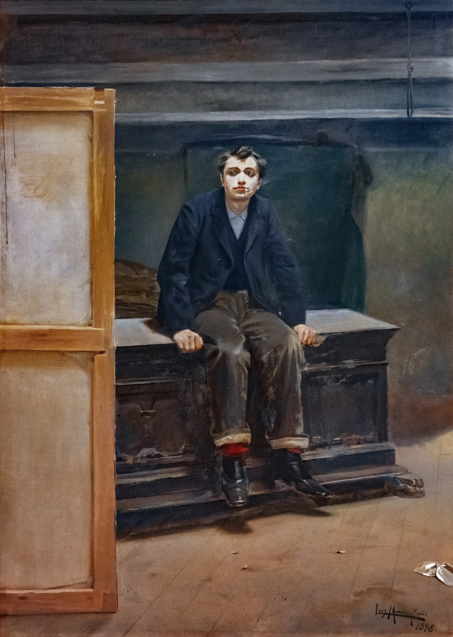 Ocell de golfa, by Lluís Masriera Rosés, oil, 1900