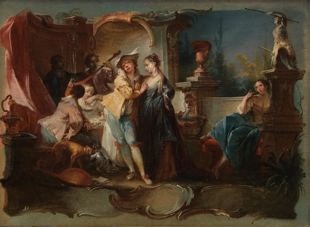 The Prodigal Son Living with Harlots