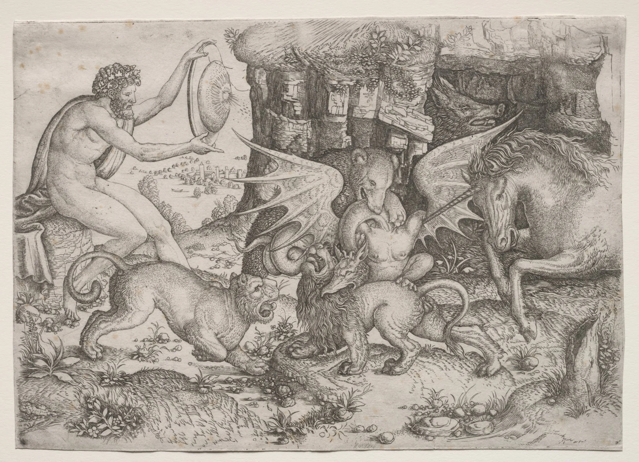 Allegorical Theme:  Combat of Animals