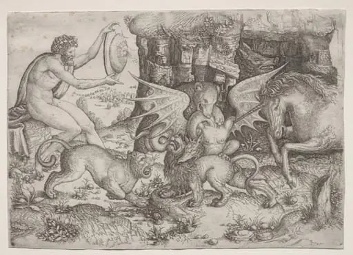 Allegorical Theme:  Combat of Animals