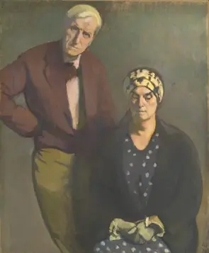 Portrait of the artist and his wife