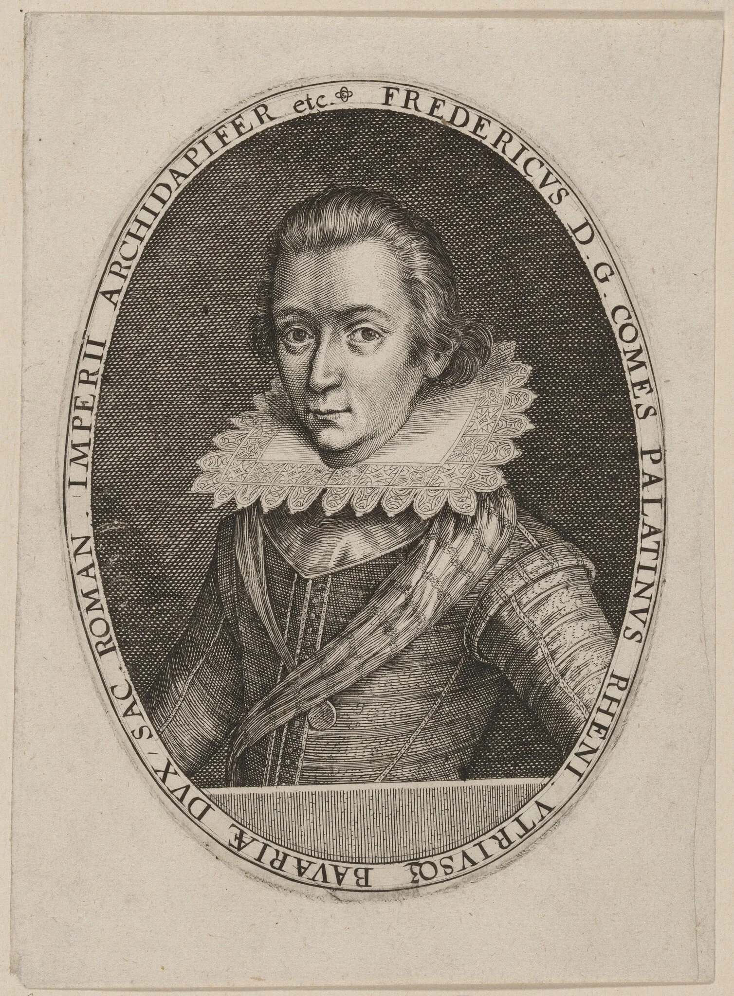 Frederick V as Count Palatine, by Unknown 19th Century, ink, 1850