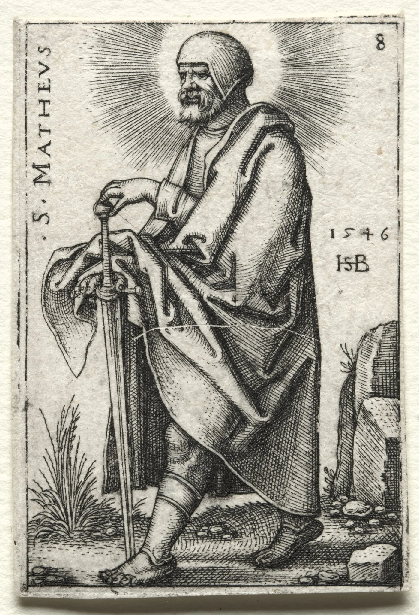St. Mark, by Sebald Beham, 1546