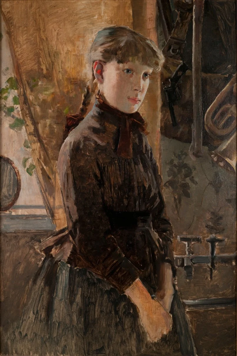 Viola Gallénin muotokuva, by Akseli Gallen-Kallela, unspecified
