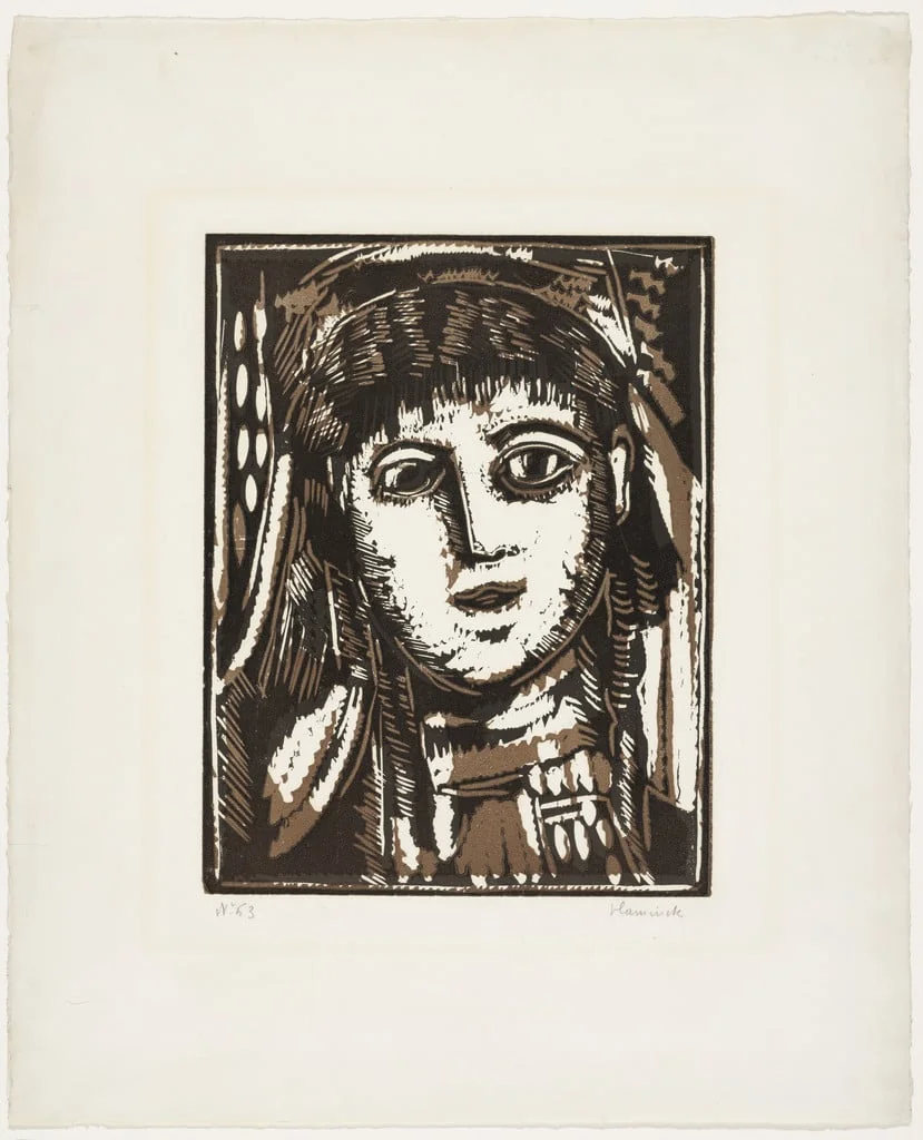 Untitled, by Maurice de Vlaminck, ink, 1922