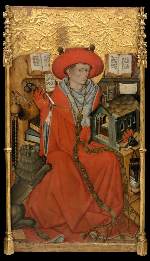 Saint Jerome in his Study