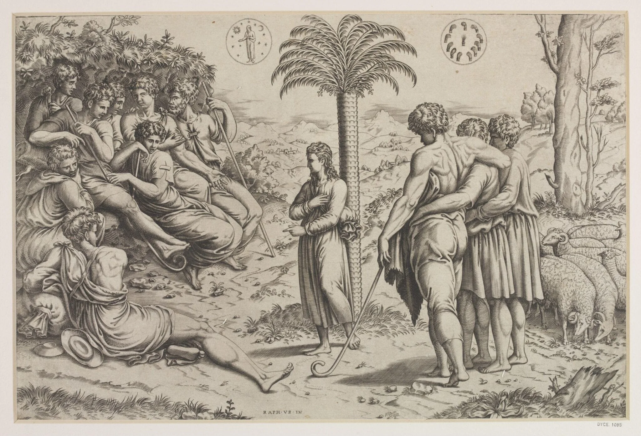 Joseph Interpreting his Dreams, by Raphael, 1550