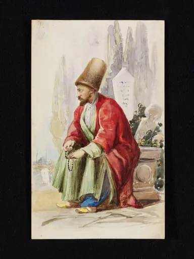A Dervish - Constantinople