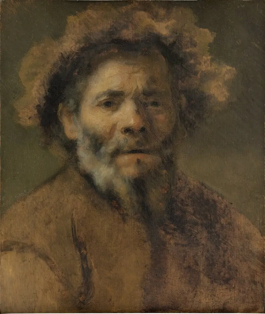 Study of an old man
