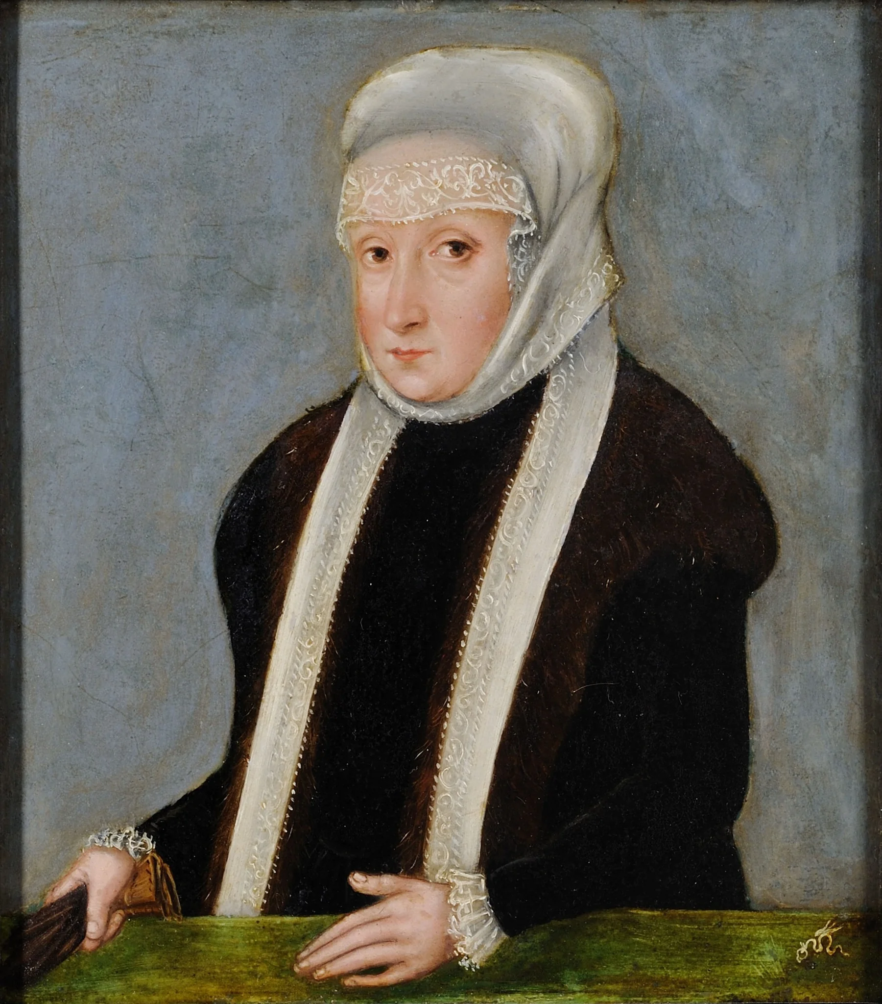 Isabella Jagiellon, by Lucas Cranach the Younger, oil, 1556