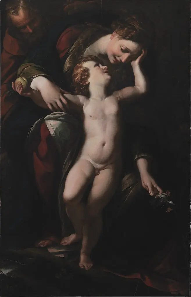 The Holy Family. The Rest on the Flight into Egypt