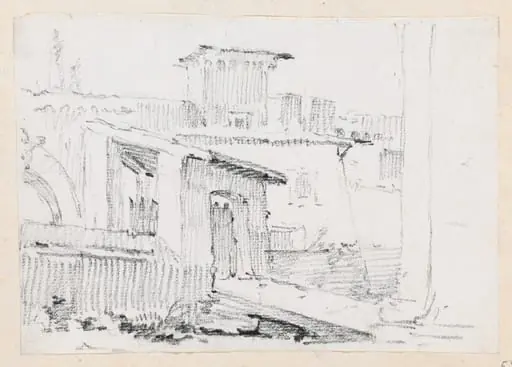 Roman Buildings with an Open Shed
