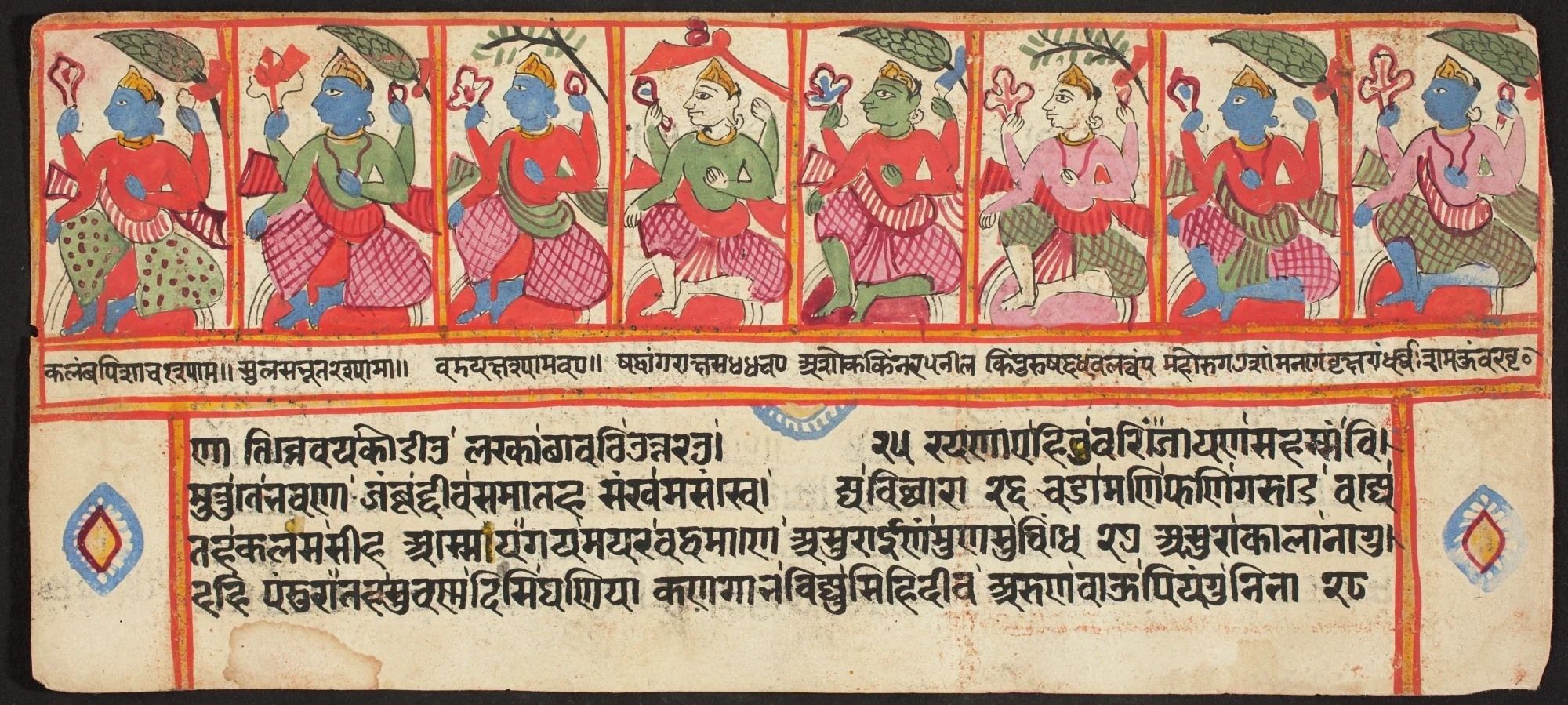 Tantric Manuscript "Sangrahani Sutra", by Unknown, unspecified