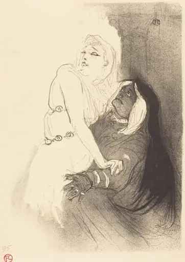 At the Renaissance: Sarah Bernhardt in "Phedre" (A la Renaissance: Sarah Bernhardt dans "Phèdre")