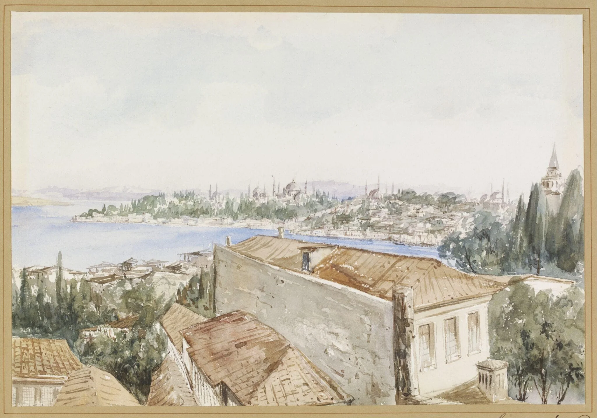 La Pointe du serail, Constantinople