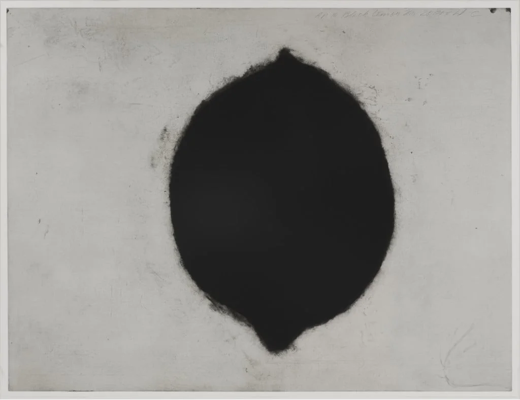 Untitled, by Donald Sultan, ink, 1984