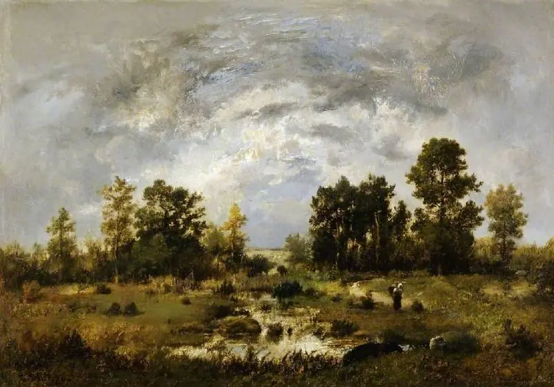 Paysage boisé